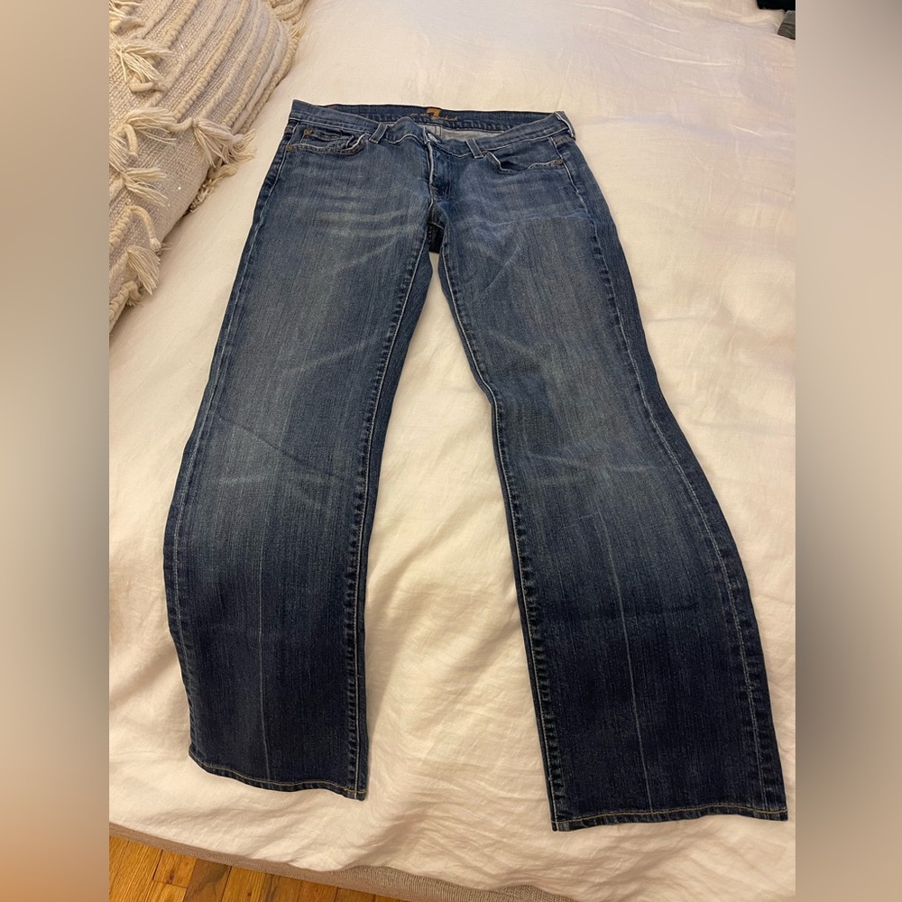 7 for all mankind bootcut mid rise Jean sz 31